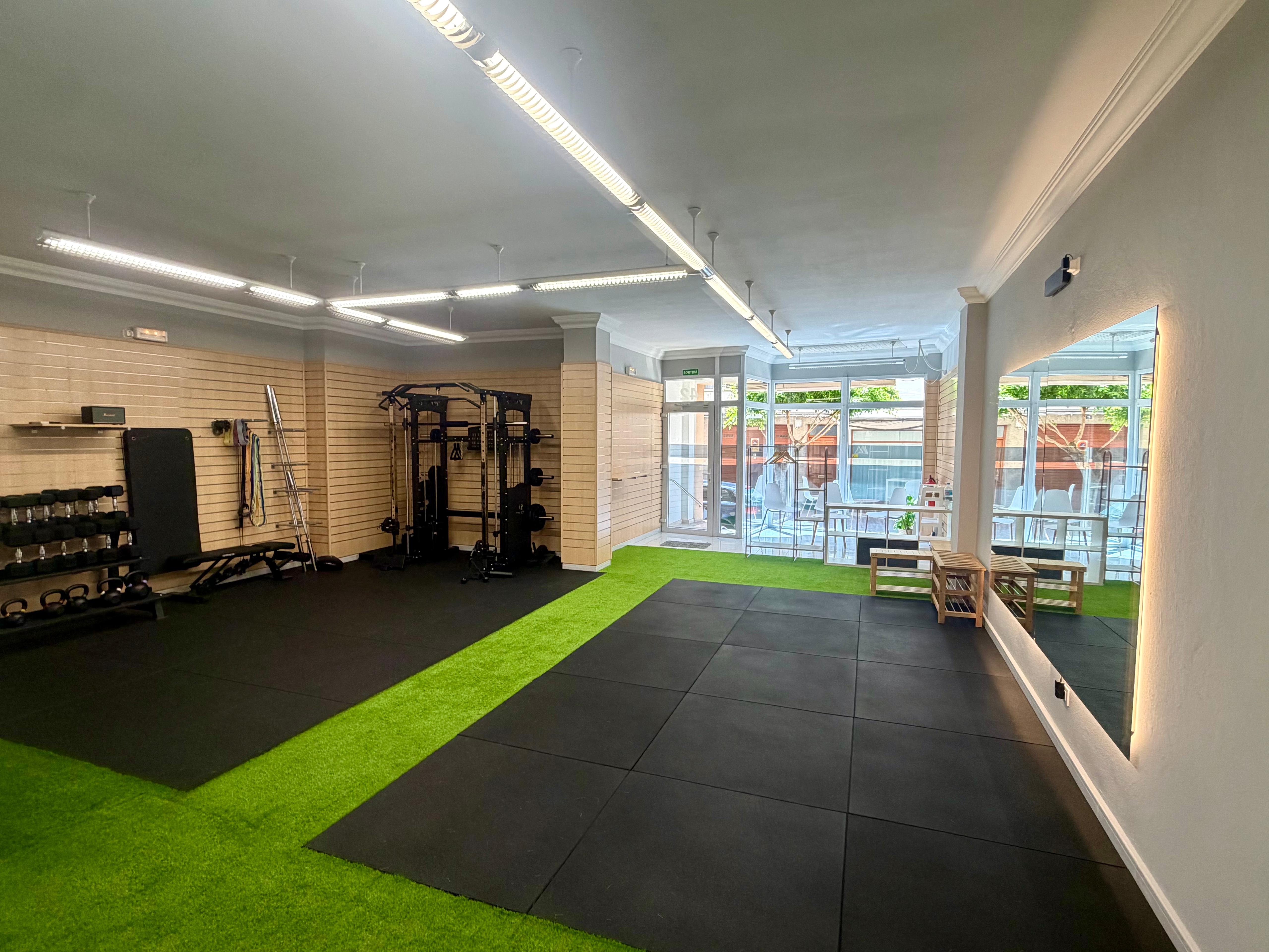 Sala d'entrenament funcional de Move On a Alaior, Menorca